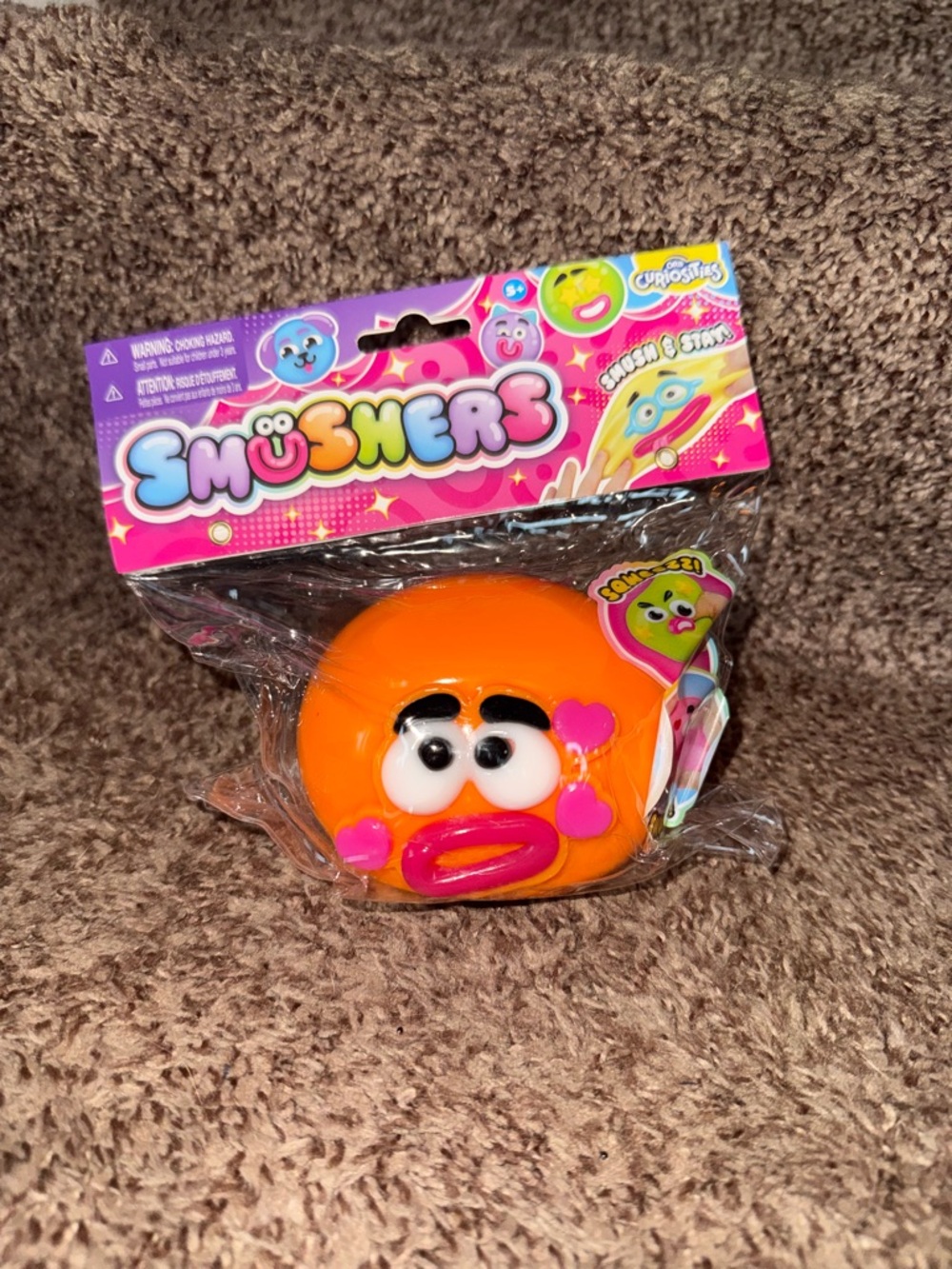 Orb Curiosities Orange Smushers Heart Cheeks